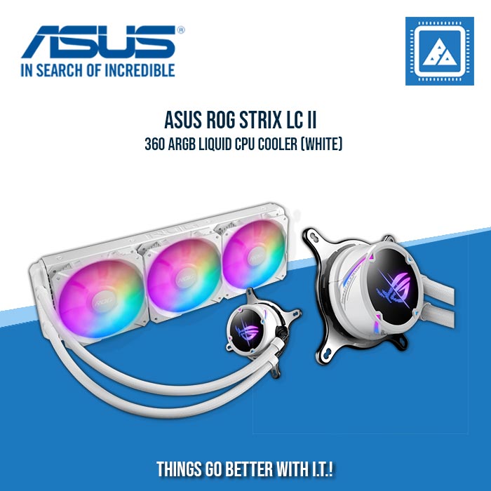 ASUS ROG STRIX LC II 360 ARGB LIQUID CPU COOLER ASUS ROG STRIX LC II 360 ARGB LIQUID CPU COOLER